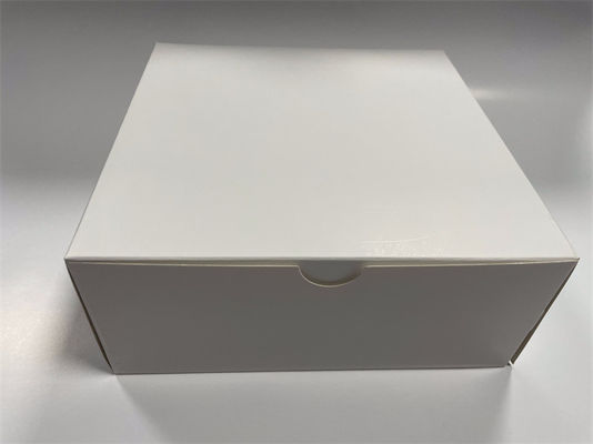 Caixa de embalagem em relevo branca CMYK Impressão Caixas de presente de papelão branco
