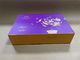 FSC Caixa de presentes cosméticos em papel brilhante Caixas de presentes personalizadas em papelão