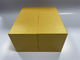CMYK / Pantone Impressão Caixas de papel dobrável Caixa de cartão retangular amarelo